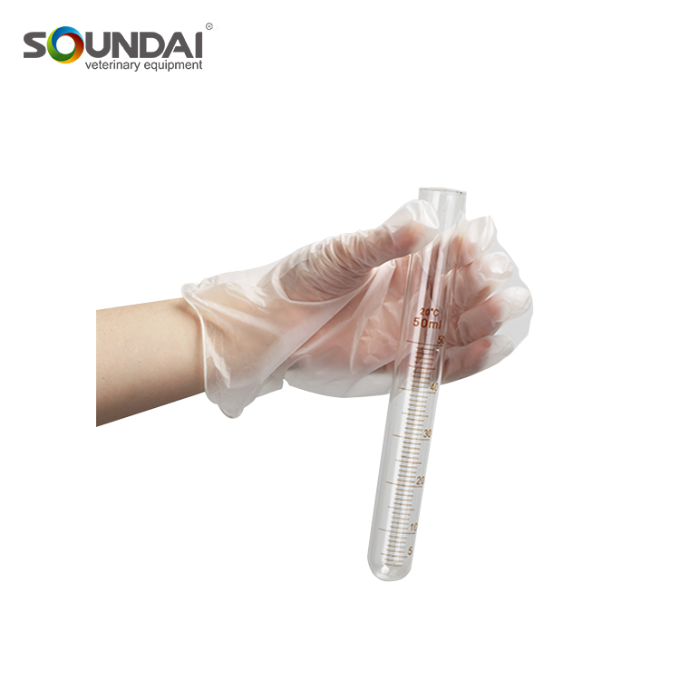 Veterinary disposable PVC Gloves
