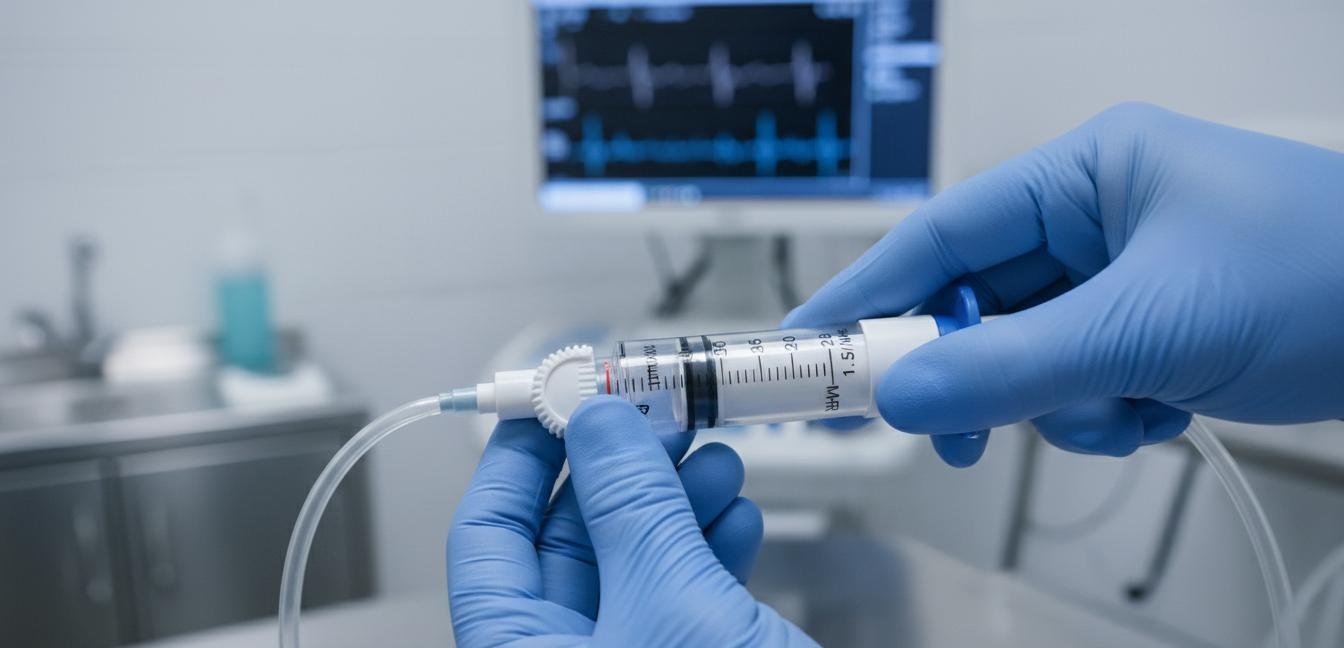 13_What are the steps to properly calibrate a veterinary continuous injector for accurate dosing