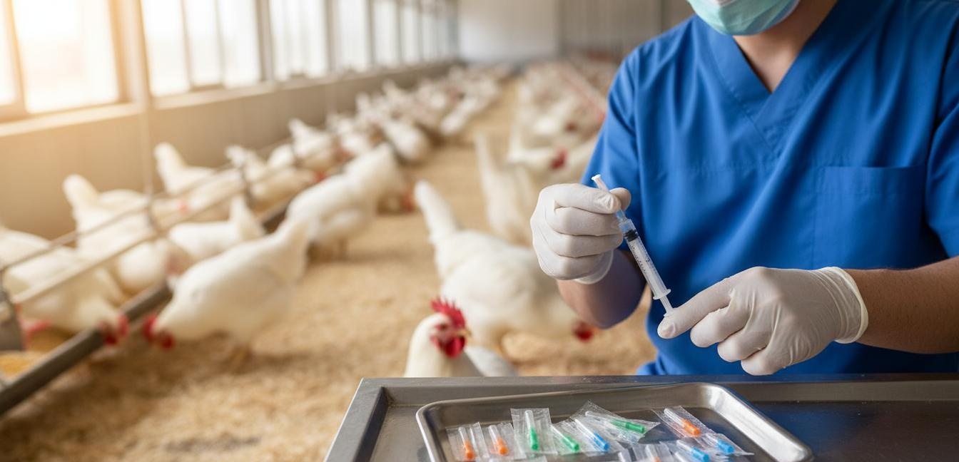 15_What needle gauge should I use for poultry vaccination and how does vaccine viscosity affect selection