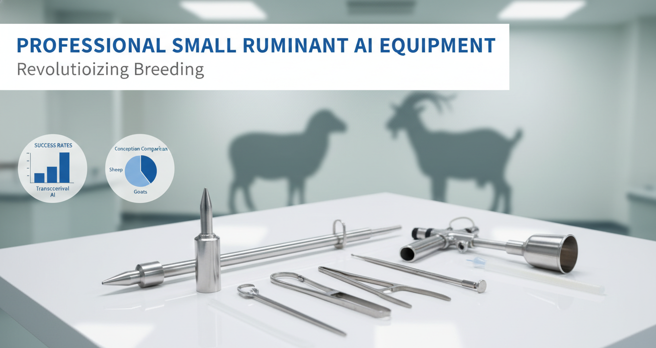 17-Sheep and Goat Artificial Insemination Equipment Laparoscopic AI vs Transcervical Tools and Success Rates