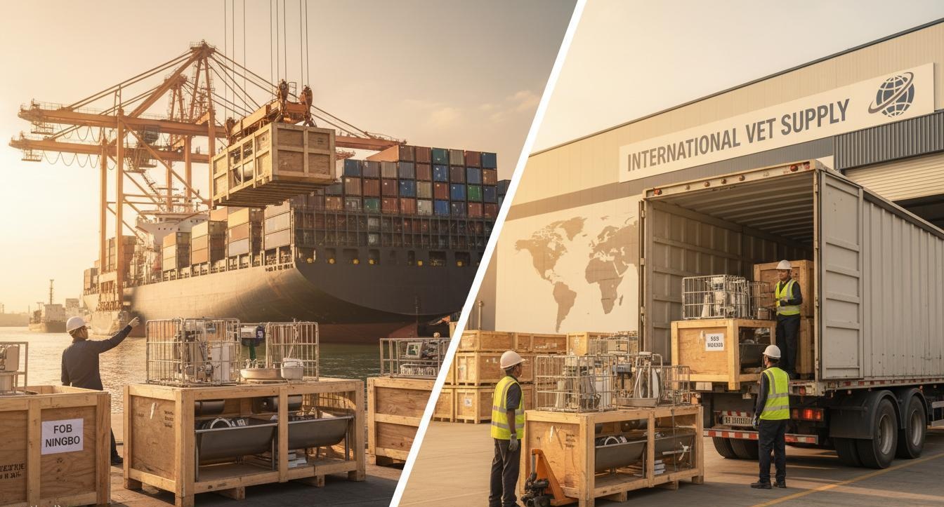 26-Incoterms for Livestock Equipment Imports Why FOB Ningbo Works Better Than CIF for Heavy Veterinary Machinery