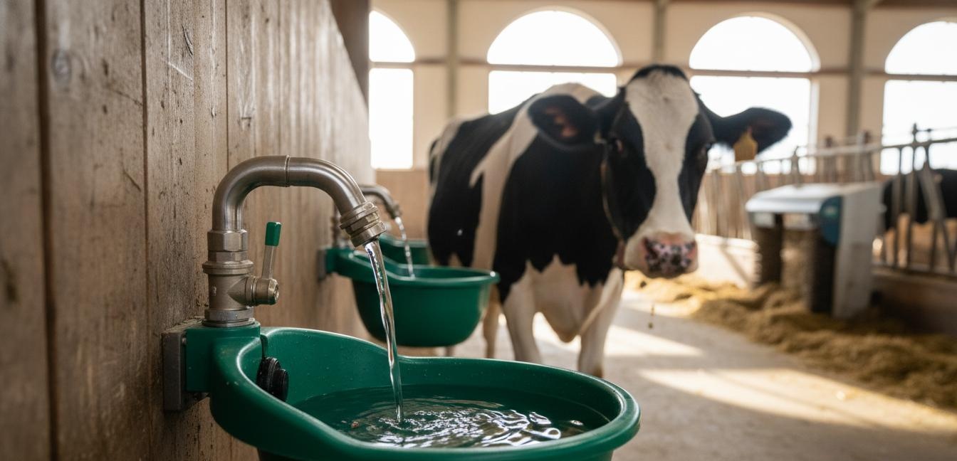 4_Automatic Cattle Drinking Bowl Installation Guide Water Pressure, Pipe Sizing and Freeze Protection