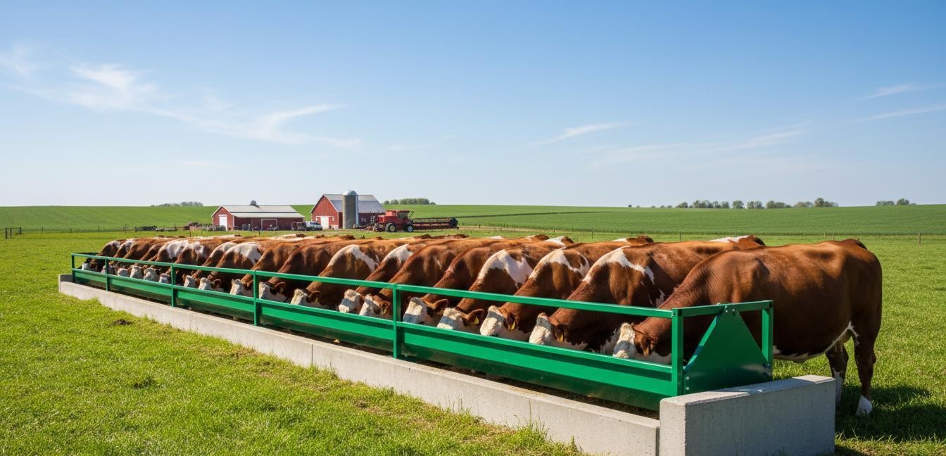 8_Livestock Feeding Trough Capacity Calculation Matching Trough Length to Herd Size and Feeding Frequency