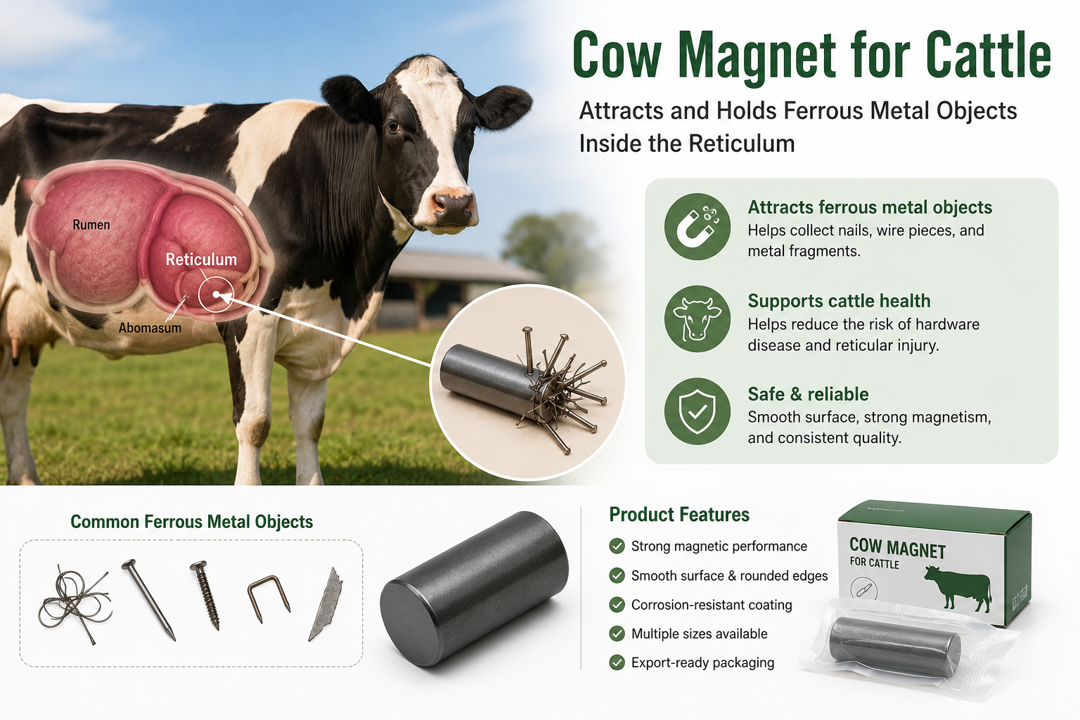 How to Choose a Reliable Cow Magnet Manufacturer for Your Farm Supply Business. pic